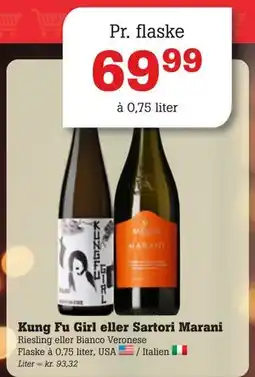 Poetzsch Padborg Kung Fu Girl eller Sartori Marani, DKK 69.99 tilbud