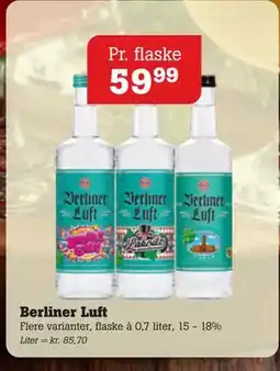 Poetzsch Padborg Berliner Luft, DKK 59.99 tilbud