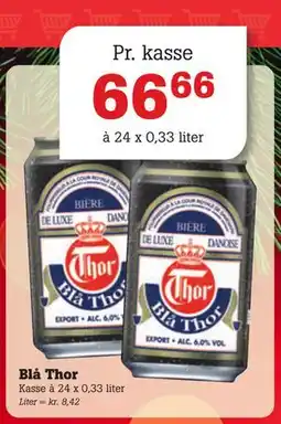 Poetzsch Padborg Blå Thor, DKK 66.66 tilbud