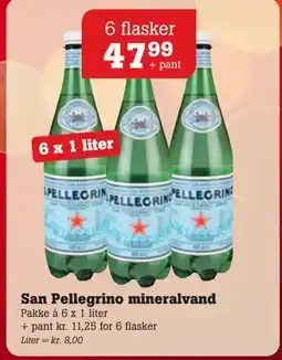 Poetzsch Padborg San Pellegrino mineralvand, DKK 47.99 tilbud