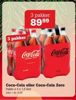 Poetzsch Padborg Coca-Cola eller Coca-Cola Zero, DKK 89.99 tilbud