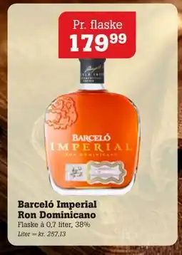Poetzsch Padborg Barceló Imperial Ron Dominicano, DKK 179.99 tilbud