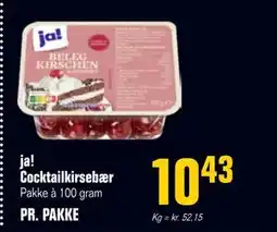 Poetzsch Padborg ja! Cocktailkirsebær, DKK 10.43 tilbud