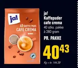 Poetzsch Padborg ja! Kaffepuder cafe crema, DKK 40.43 tilbud