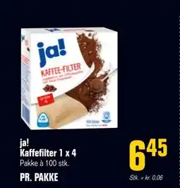 Poetzsch Padborg ja! Kaffefilter 1 x 4, DKK 6.45 tilbud