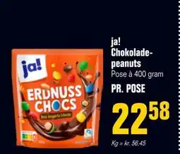 Poetzsch Padborg ja! Chokoladepeanuts, DKK 22.58 tilbud
