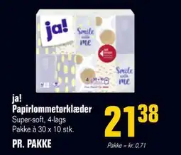 Poetzsch Padborg ja! Papirlommetørklæder, DKK 21.38 tilbud