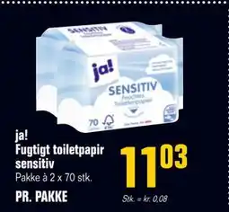 Poetzsch Padborg ja! Fugtigt toiletpapir sensitiv, DKK 11.03 tilbud
