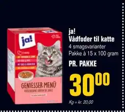 Poetzsch Padborg ja! Vådfoder til katte, DKK 30 tilbud