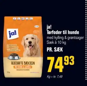 Poetzsch Padborg ja! Tørfoder til hunde, DKK 74.93 tilbud