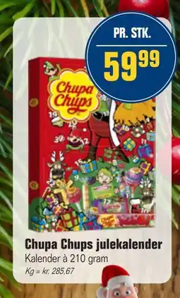 Otto Duborg Chupa Chups julekalender, DKK 59.99 tilbud
