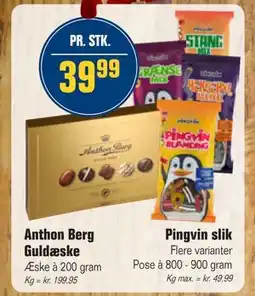 Otto Duborg Pingvin slik, DKK 39.99 tilbud