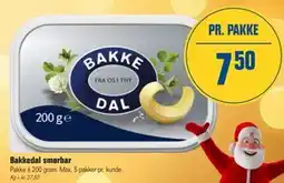 Otto Duborg Bakkedal smørbar, DKK 7.5 tilbud