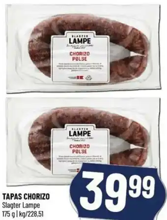 Løvbjerg Tapas Chorizo 175g tilbud