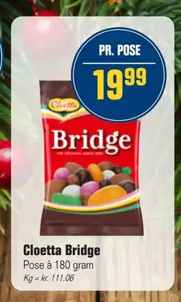Otto Duborg Cloetta Bridge, DKK 19.99 tilbud