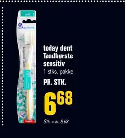 Poetzsch Padborg today dent Tandbørste sensitiv, DKK 6.68 tilbud