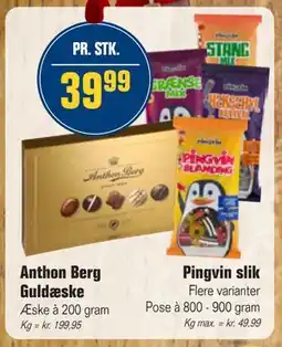 Otto Duborg Anthon Berg Guldæske, DKK 39.99 tilbud