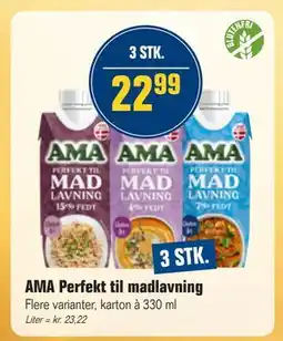 Otto Duborg AMA Perfekt til madlavning, DKK 22.99 tilbud