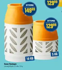 Otto Duborg Letvægtsflaske à 5 eller 10 kg tilbud