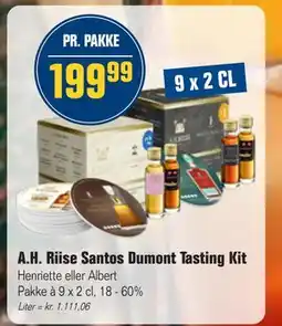 Otto Duborg A.H. Riise Santos Dumont Tasting Kit, DKK 199.99 tilbud