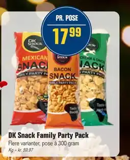 Otto Duborg DK Snack Family Party Pack, DKK 17.99 tilbud