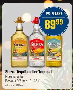 Otto Duborg Sierra Tequila eller Tropical, DKK 89.99 tilbud