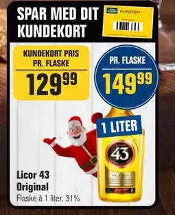 Otto Duborg Licor 43 Original, DKK 149.99, Medlemspris tilbud