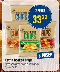 Otto Duborg Kettle Cooked Chips, DKK 33.33 tilbud
