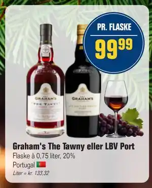 Otto Duborg Graham's The Tawny eller LBV Port, DKK 99.99 tilbud