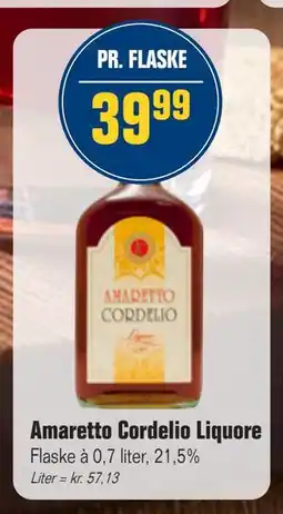 Otto Duborg Amaretto Cordelio Liquore, DKK 39.99 tilbud