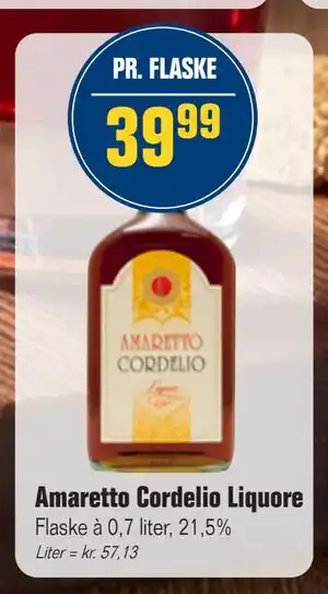 Otto Duborg Amaretto Cordelio Liquore, DKK 39.99 tilbud