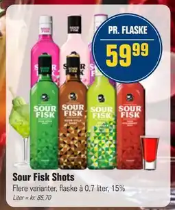 Otto Duborg Sour Fisk Shots, DKK 59.99 tilbud