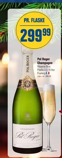 Otto Duborg Pol Roger Champagne, DKK 299.99 tilbud