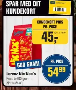 Otto Duborg Lorenz Nic Nac's, DKK 54.99, Medlemspris tilbud