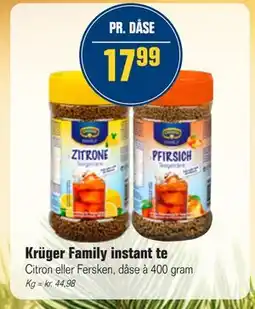 Otto Duborg Krüger Family instant te, DKK 17.99 tilbud