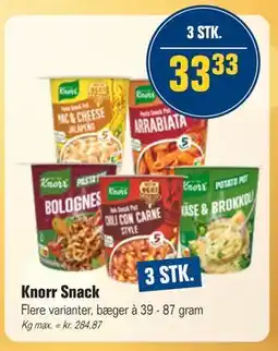 Otto Duborg Knorr Snack, DKK 33.33 tilbud