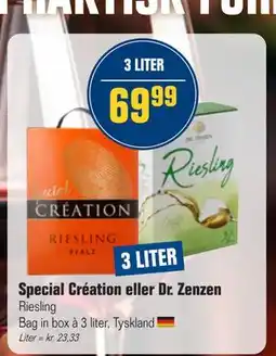Otto Duborg Special Création eller Dr. Zenzen, DKK 69.99 tilbud