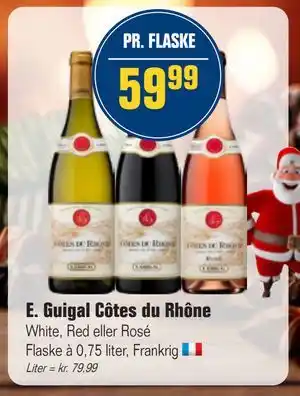 Otto Duborg E. Guigal Côtes du Rhône, DKK 59.99 tilbud