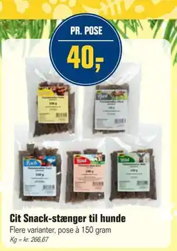 Otto Duborg Cit Snack-stænger til hunde, DKK 40 tilbud