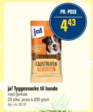 Otto Duborg ja! Tyggesnacks til hunde, DKK 4.43 tilbud