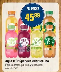Otto Duborg Aqua d'Or Sparkles eller Ice Tea, DKK 45.99 tilbud