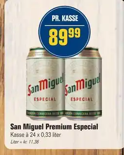Otto Duborg San Miguel Premium Especial, DKK 89.99 tilbud