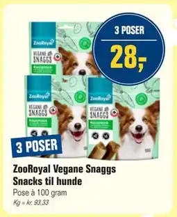 Otto Duborg ZooRoyal Vegane Snaggs Snacks til hunde, DKK 28 tilbud