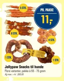 Otto Duborg Jollypaw Snacks til hunde, DKK 11 tilbud