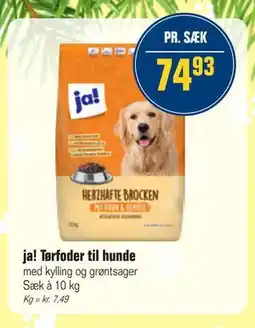 Otto Duborg ja! Tørfoder til hunde, DKK 74.93 tilbud
