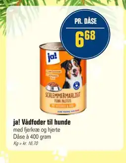 Otto Duborg ja! Vådfoder til hunde, DKK 6.68 tilbud