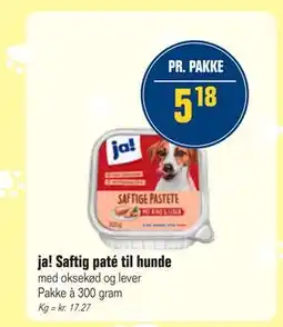 Otto Duborg ja! Saftig paté til hunde, DKK 5.18 tilbud