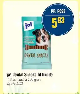 Otto Duborg ja! Dental Snacks til hunde, DKK 5.93 tilbud