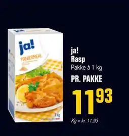 Otto Duborg ja! Rasp, DKK 11.93 tilbud