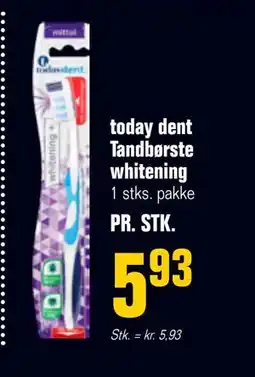 Otto Duborg today dent Tandbørste whitening, DKK 5.93 tilbud